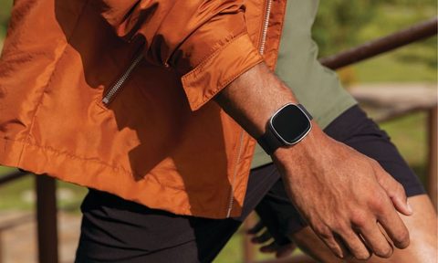 Fitbit Sense on Wrist
