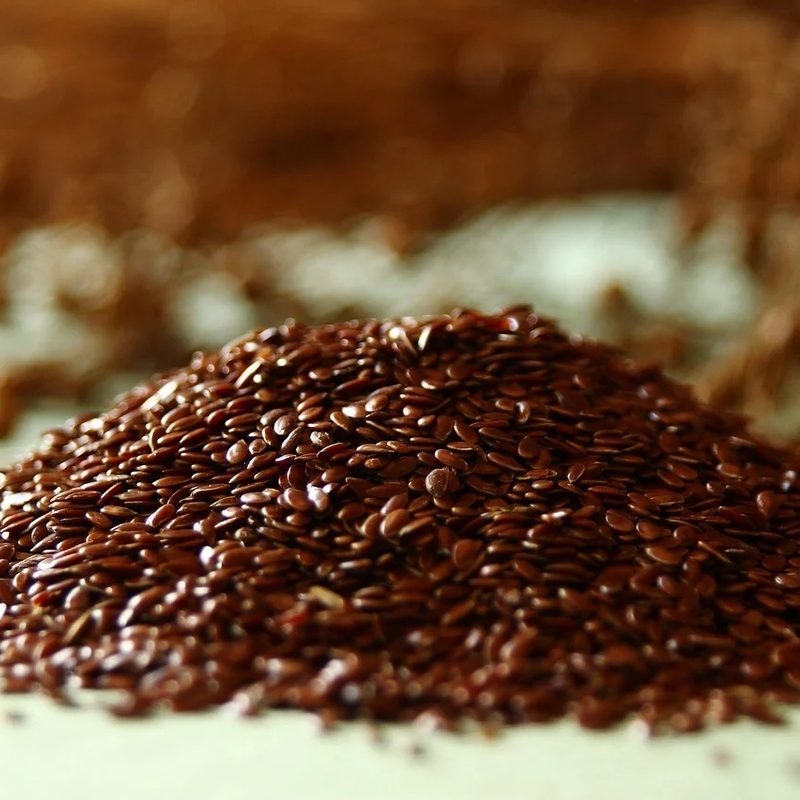 Flaxseeds.