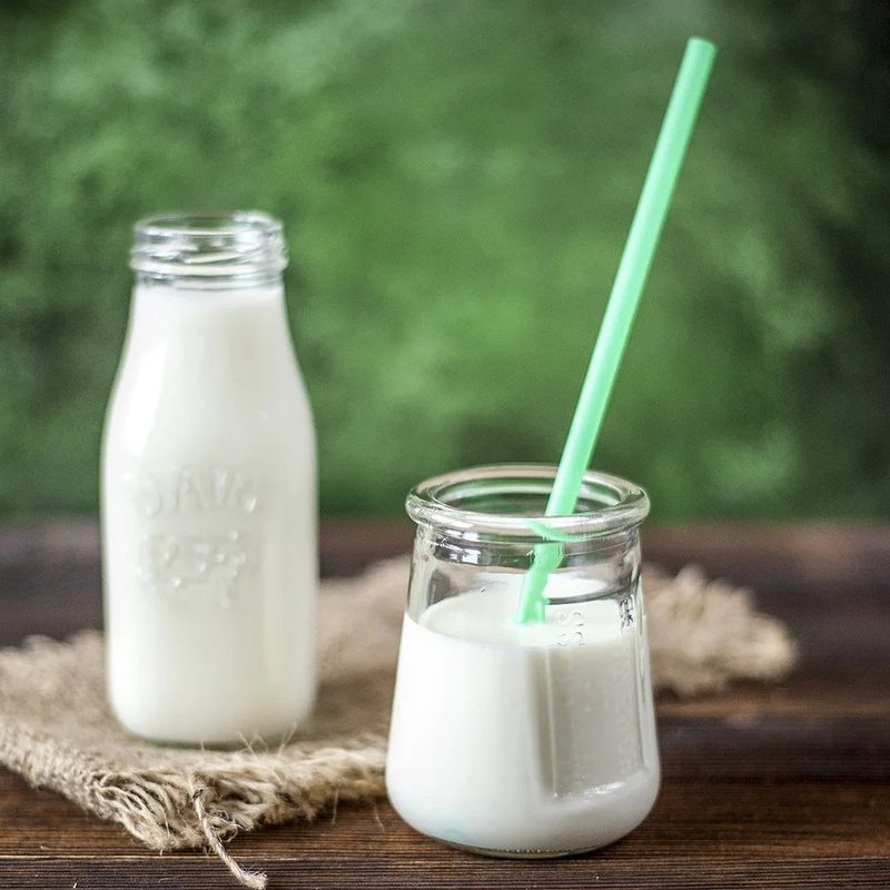 Glass of milk