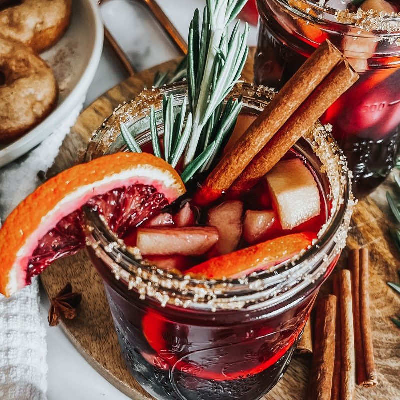 Fresh Victory Winter Sangria.