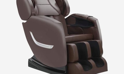 Full Body Electric Zero Gravity Shiatsu Massage Chair against a light background.