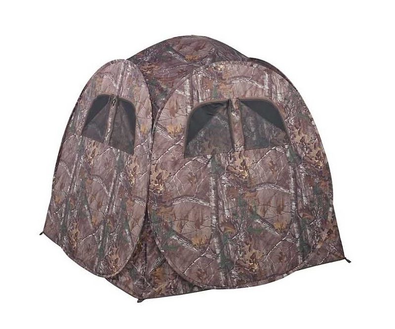 Game Winner SS Pop-Up Blind for Hunting and 2 hunters.