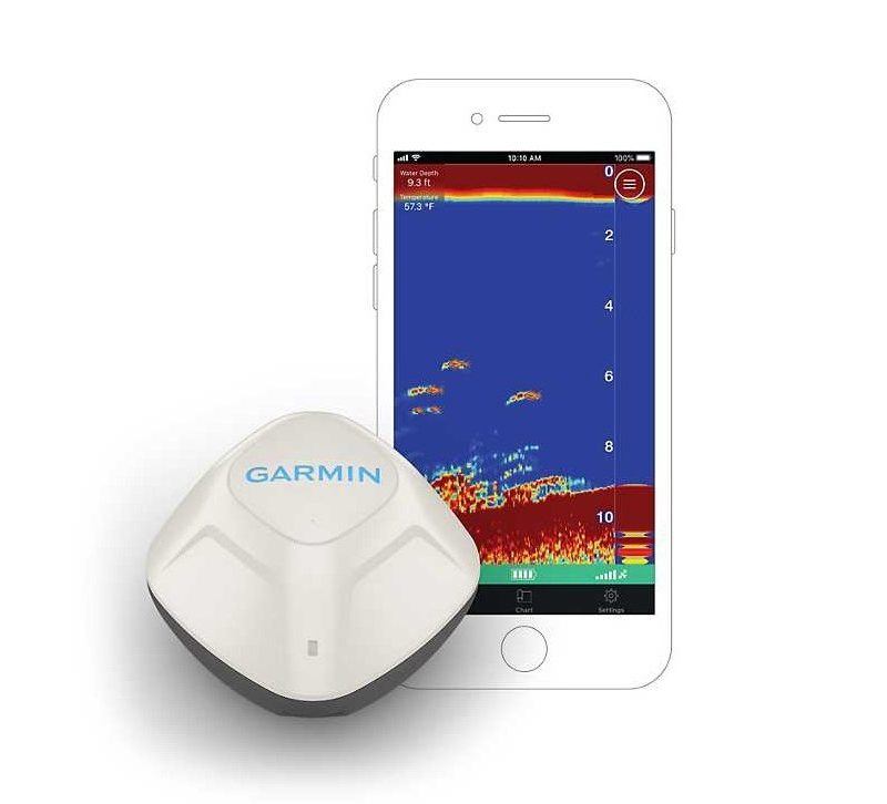 Garmin STRIKER Castable Sonar Device with mobile app.