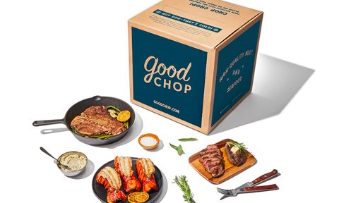 Good Chop meat and seafood delivery box.