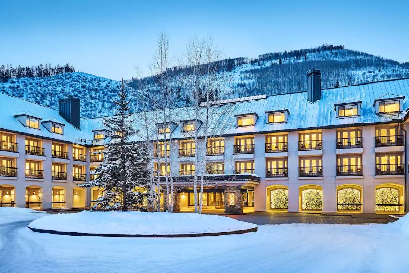 Grand Hyatt Vail during the winter.