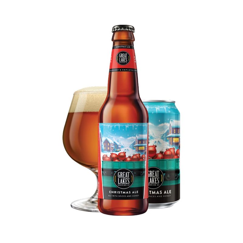 Great Lakes Brewing Christmas Ale.