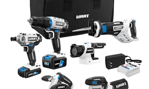HART 20-Volt Cordless 6-Tool Combo Kit