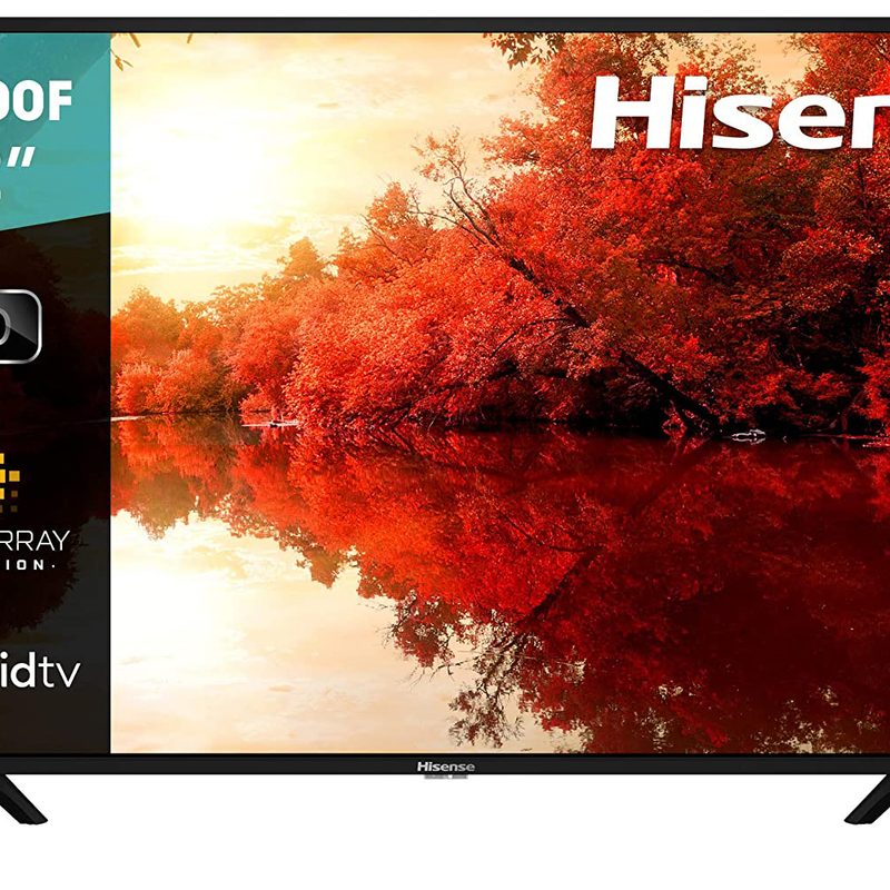 Hisense 32-Inch H55 Series Android Smart TV with Voice Remote (2020 Model)