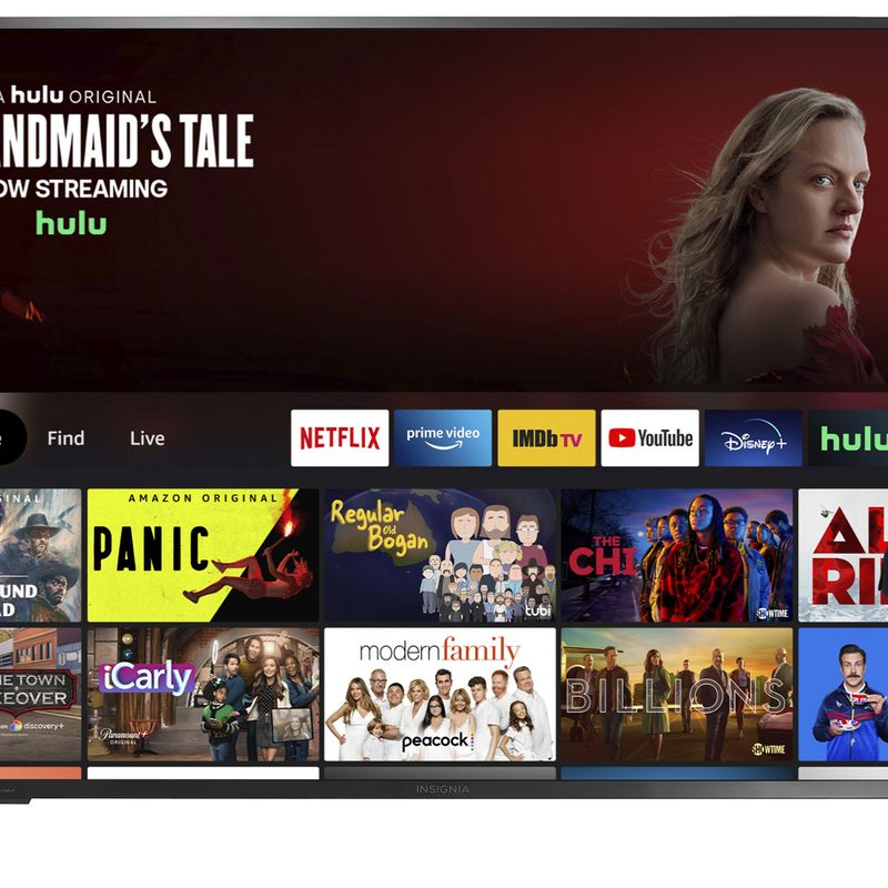 Insignia 58-inch F30 Series LED 4K UHD Smart Fire TV.