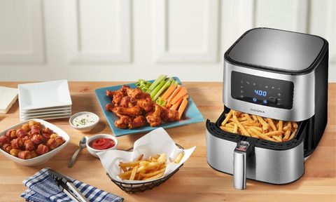 Insignia Air Fryer with Food