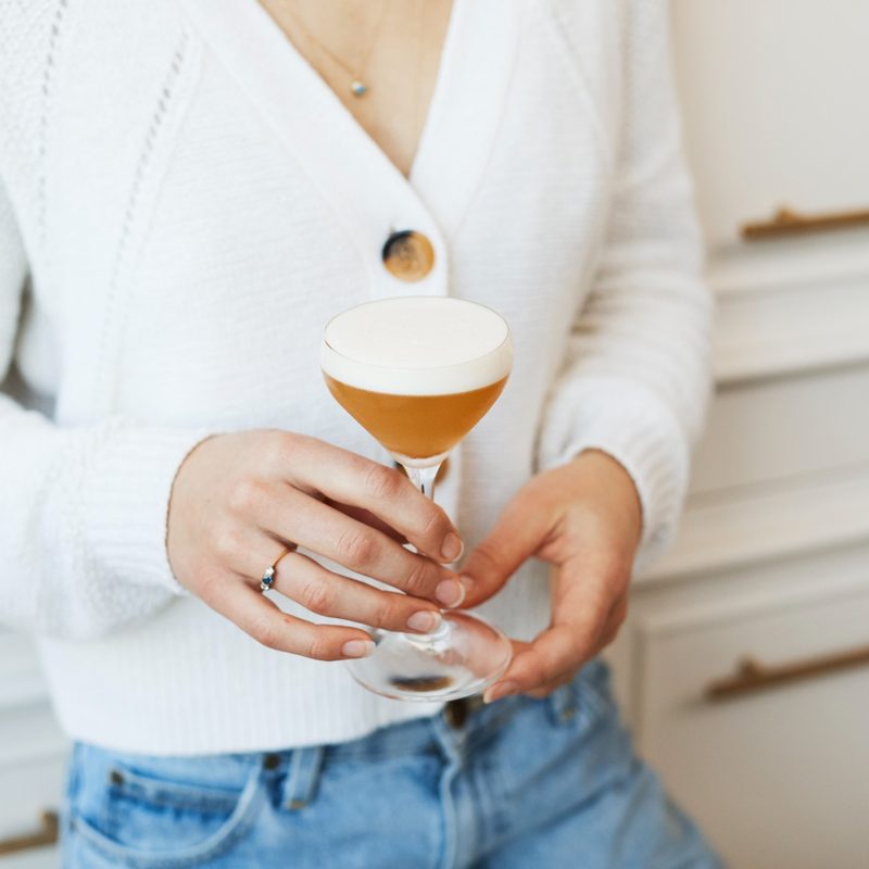 K N Sour mocktail.