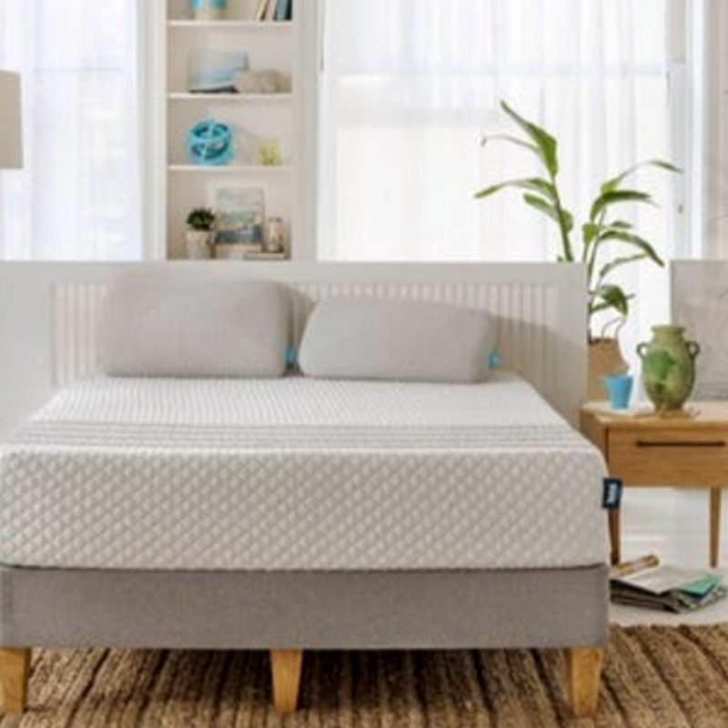 Leesa Hybrid Mattress in a room.