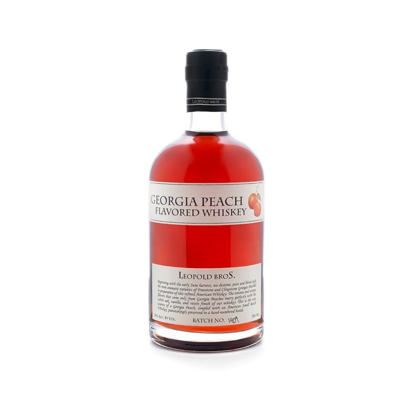 Leopold Brothers Peach Whiskey.