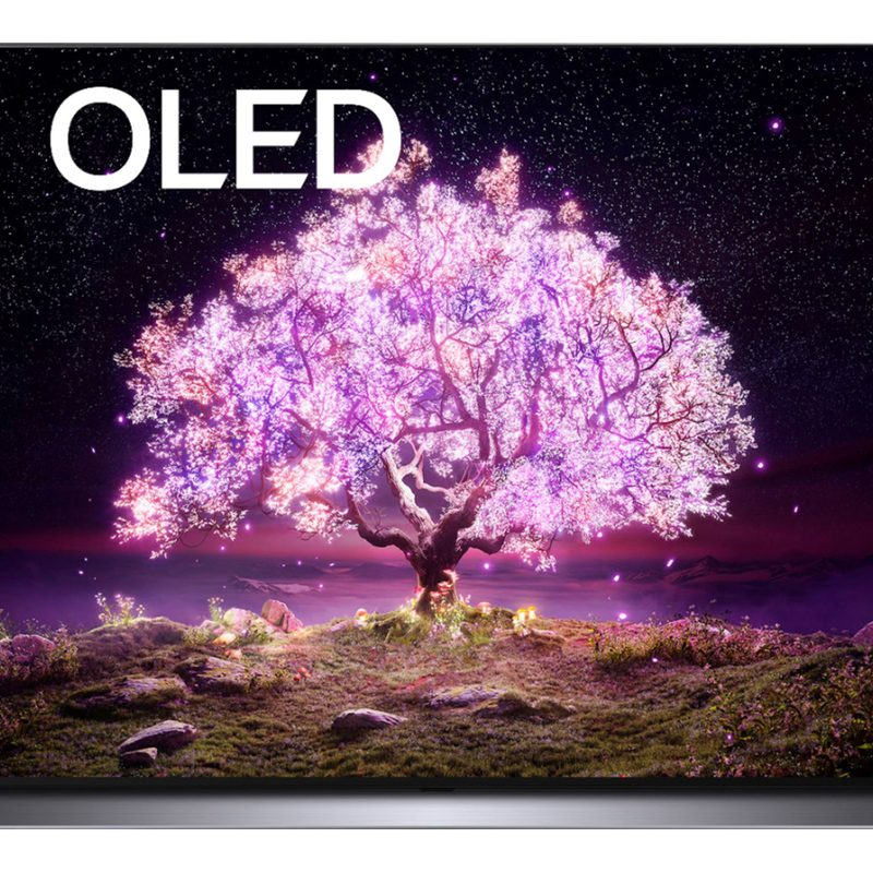 LG 55-inch C1 Series OLED 4K UHD Smart webOS TV.