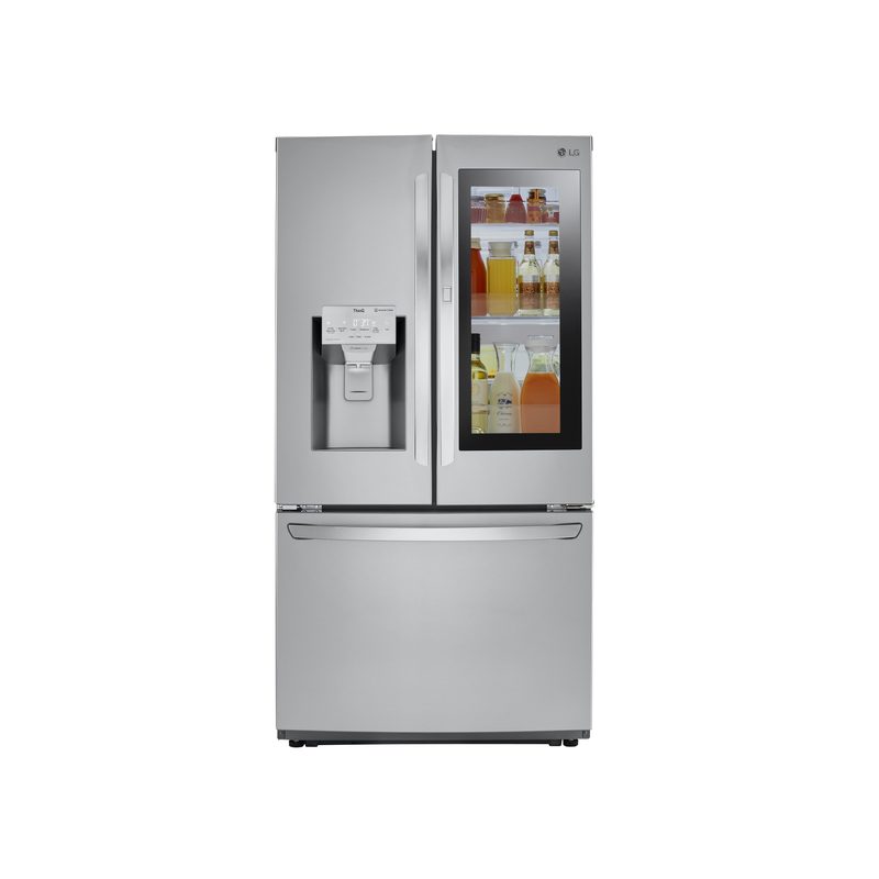LG Refrigerator with InstaView Window.