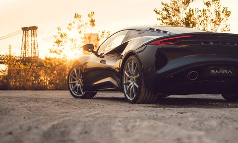 The 2023 Emira, the last gas-powered sports car from Lotus.