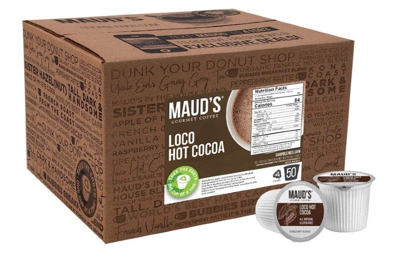 Maud's Dark Hot Chocolate Loco Hot Cocoa Pods.