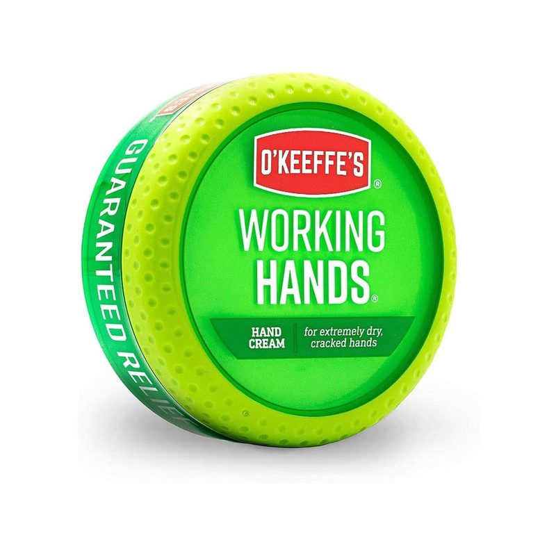 O'Keefe's Working Hands on white background.