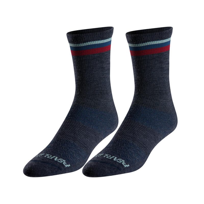 A soft pair of Pearl Izumi Merino Wool Tall Socks.