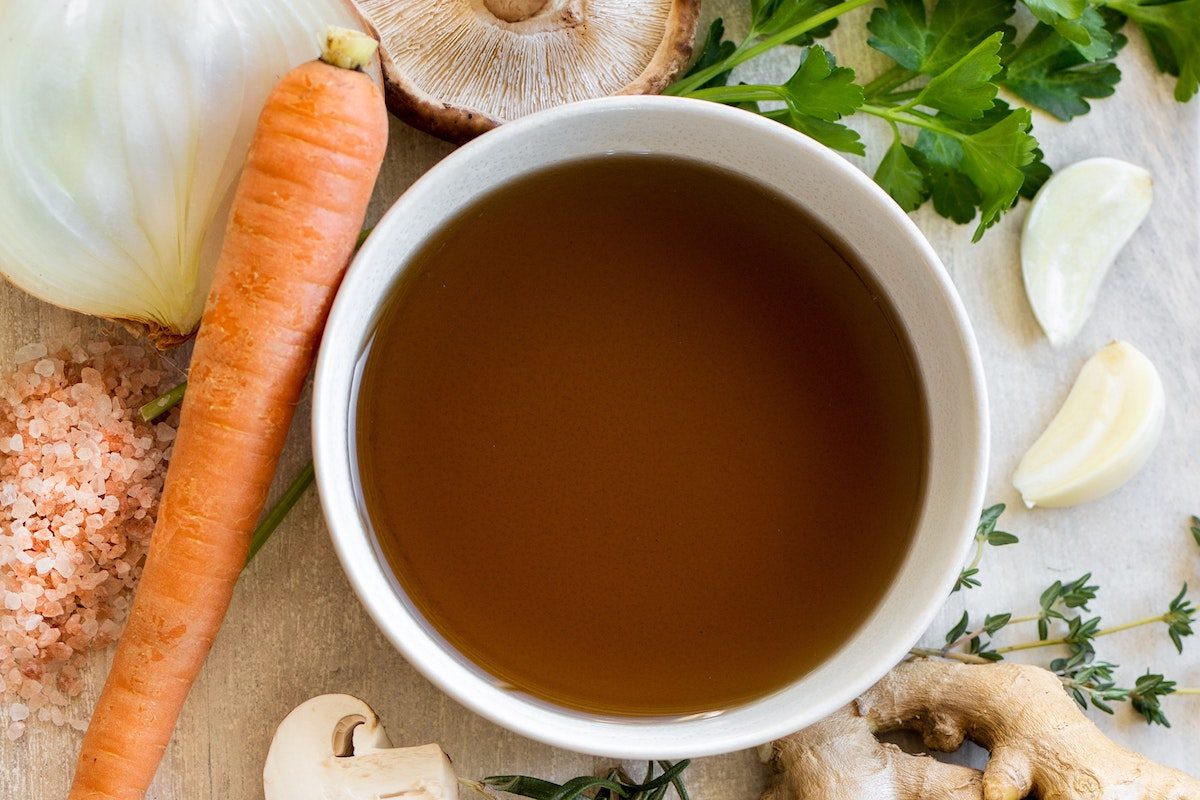 Bowl of bone broth