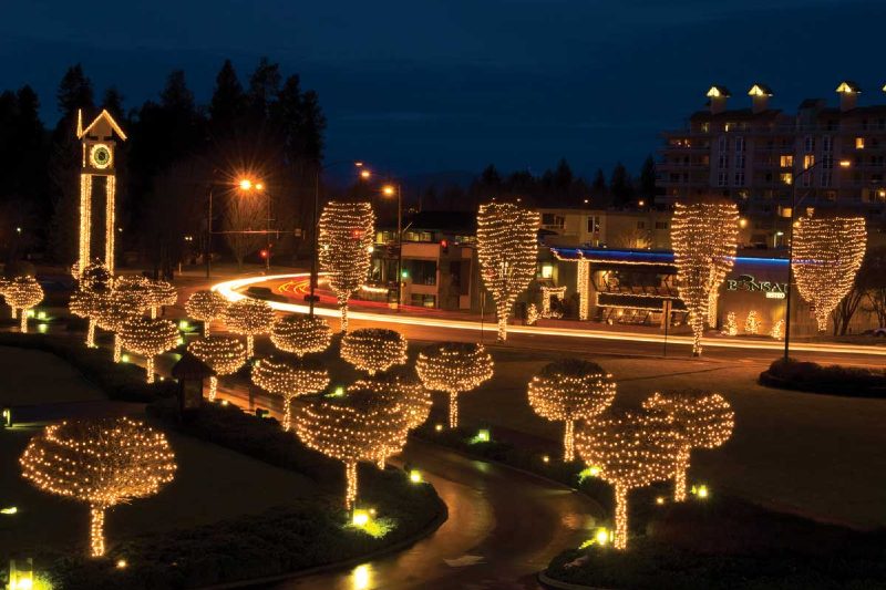 Coeur d’Alene Resort during the holidays.
