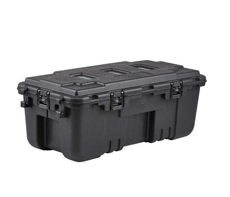 Piano Storage Locker for Hunting in black.