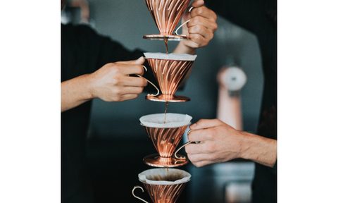 Pour over coffee