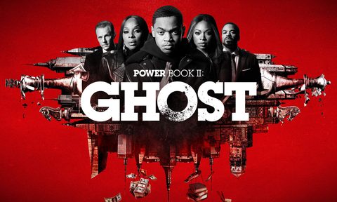 Power Book II Ghost on Starz promo with all characters.