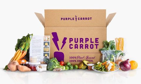purple carrot box.