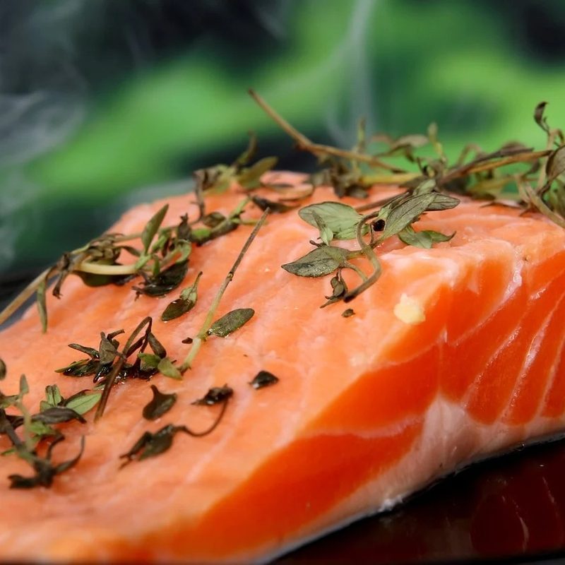 Salmon fillet
