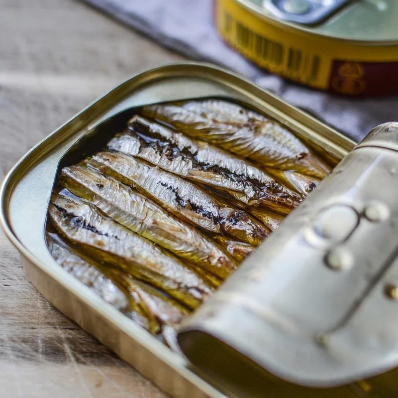 Sardines in a can