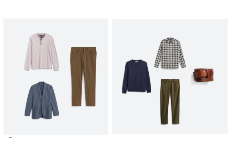 Stylish business casual outfit for men.