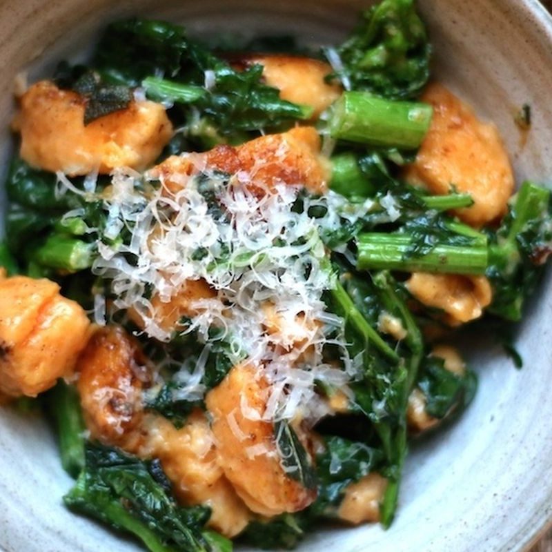 Sweet Potato Gnocchi.