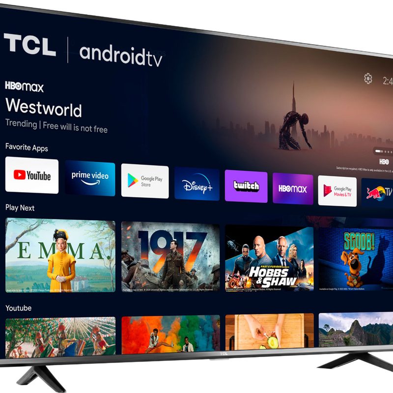 TCL 65-Inch 4-Series 4K Android TV.