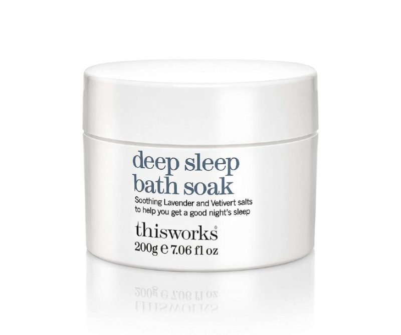 thisworks deep Sleep Bath soak: Restorative Sleep-Inducing Bath Salts.