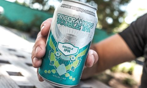 Ninkasi Tricerahops Double IPA.