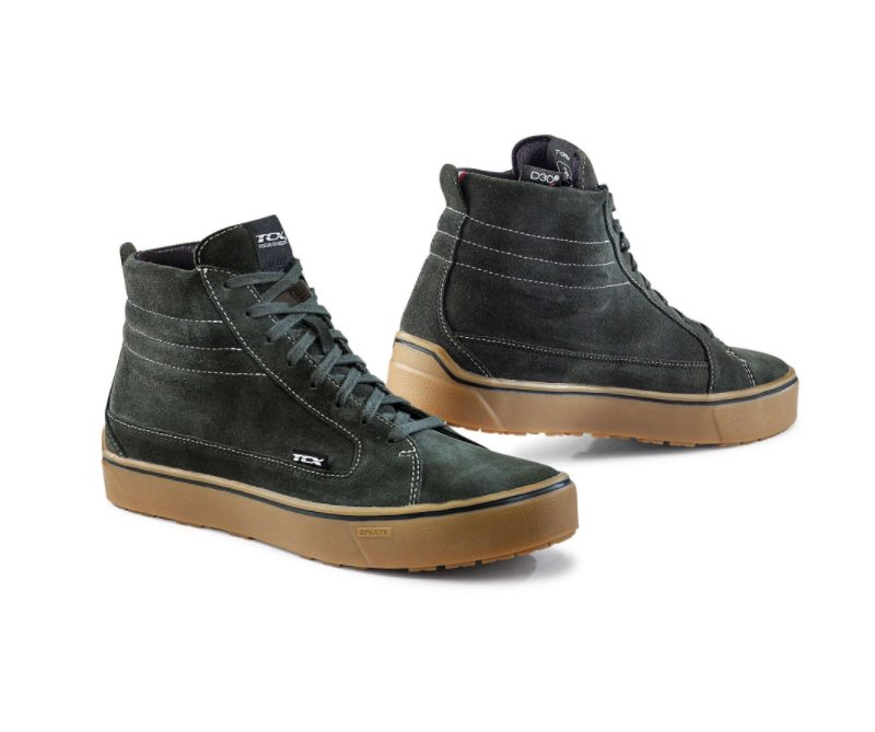 tcx street 3 motorcycle riding shoes.