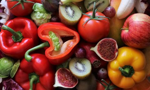 Fruits and vegetables high in vitamin c.