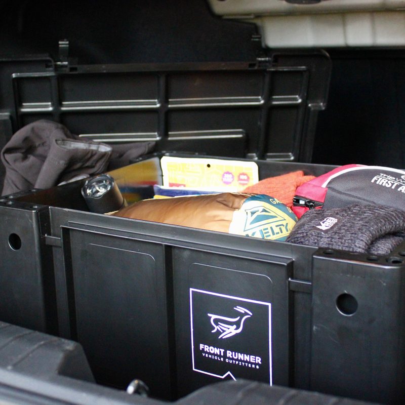 Winter roadside emergency kit.