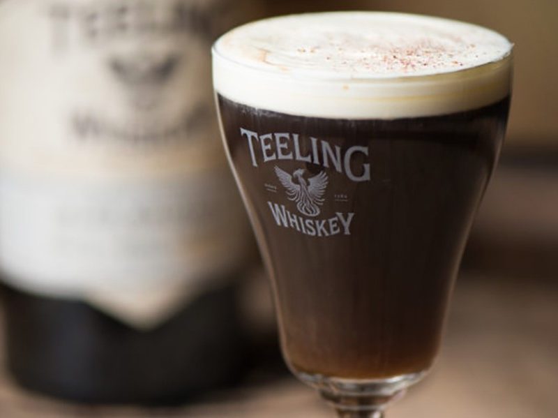 The Teeling Whiskey Irish Coffee.