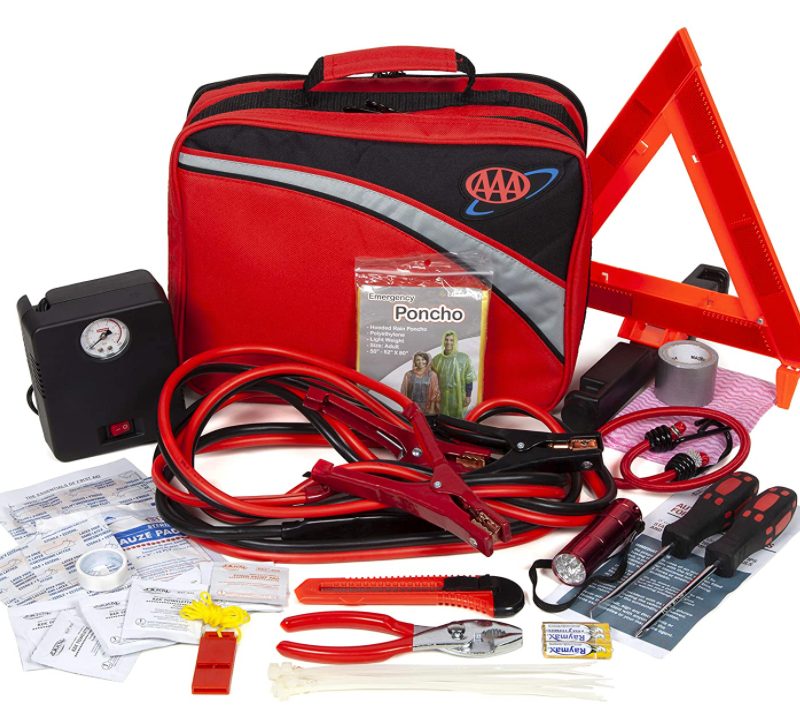 Car roadside emergency kit.