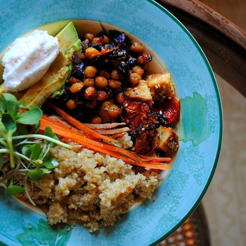 Plant-based curry dish