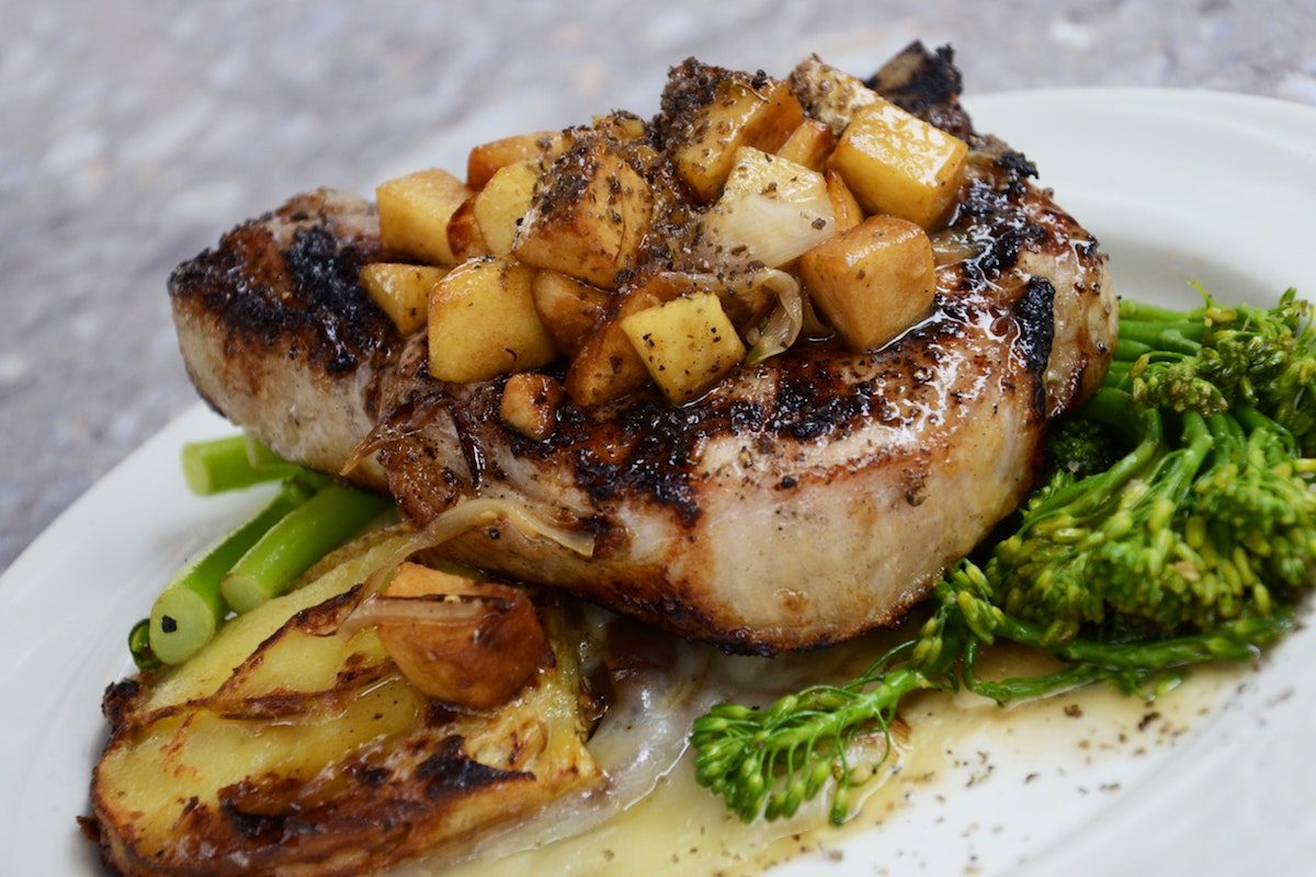 Pork chops.