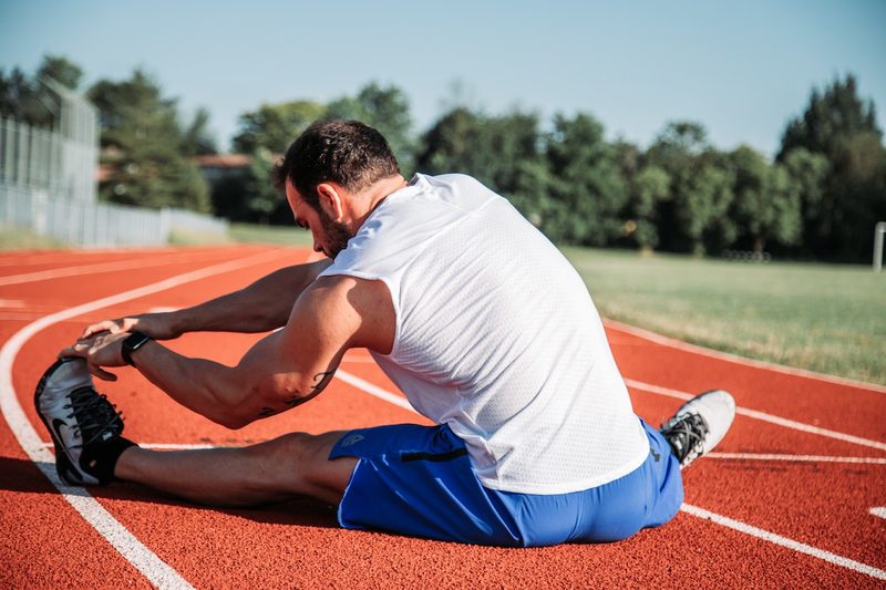 hip stretch.