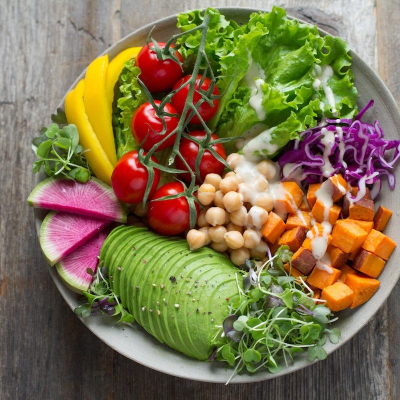 Colorful salad