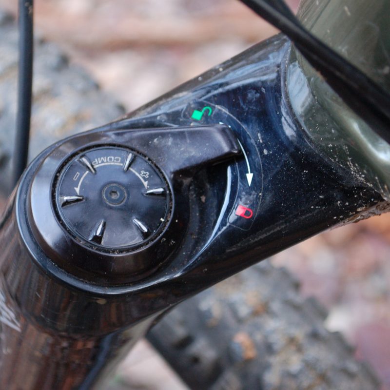 Cannondale lefty fork compression adjust.