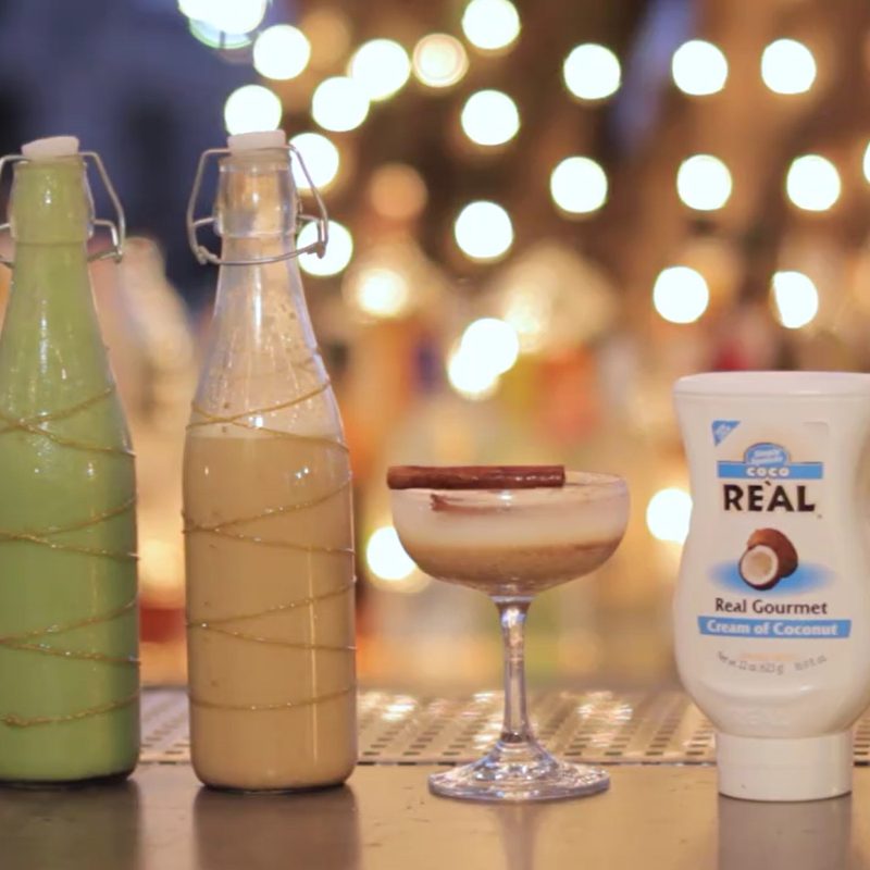 Chocolate coquito