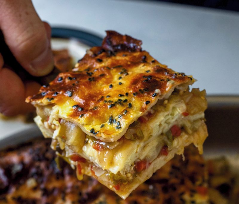 Turkish Eggplant Borek from Chef Scott Conant.