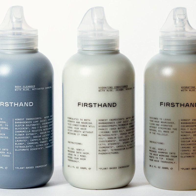 The Firsthand Shower Trio keeps you and the environment clean.