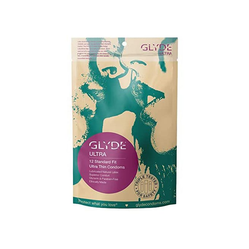 A pack of condoms from Glyde.